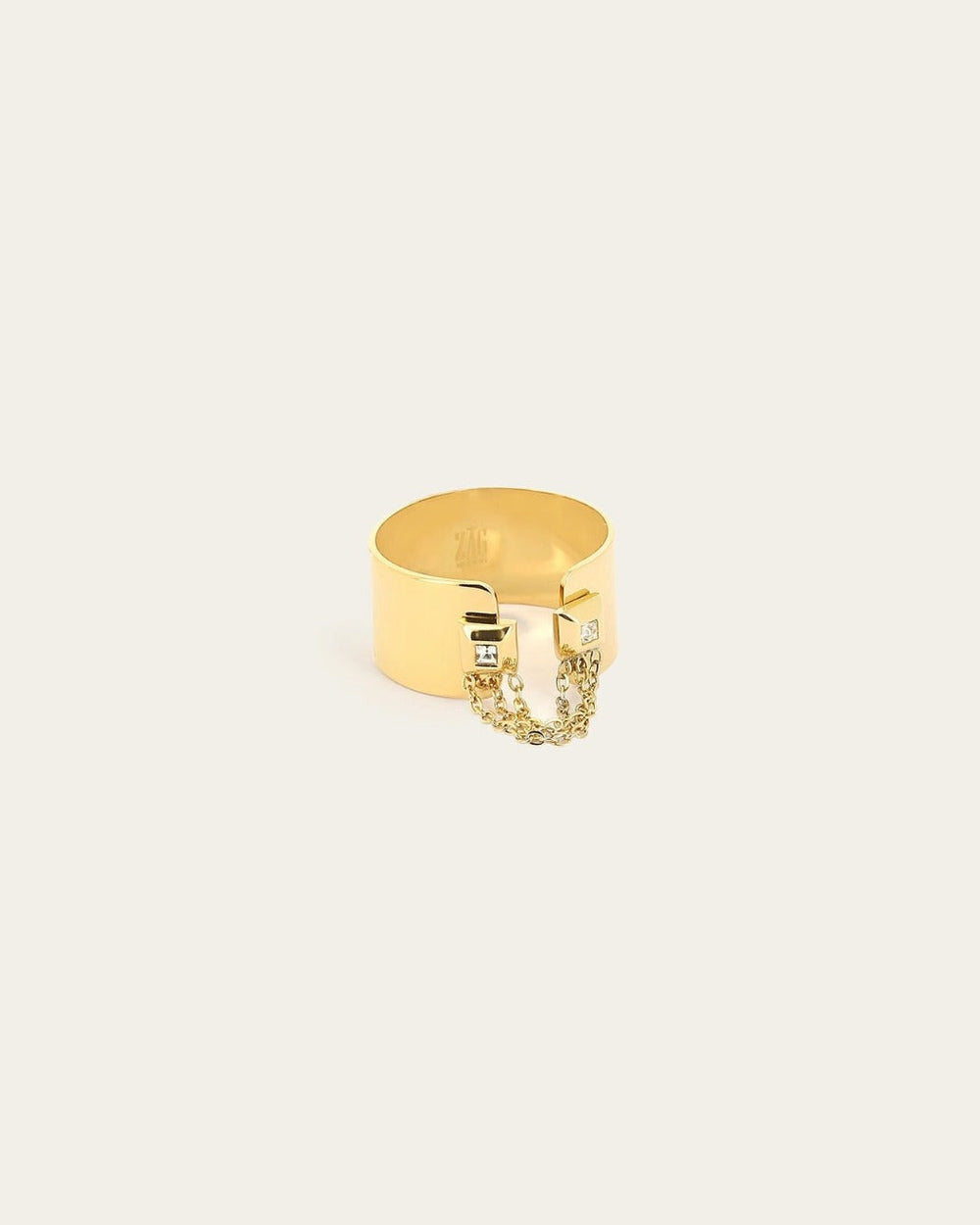 Bague Aurore (Acier doré)
