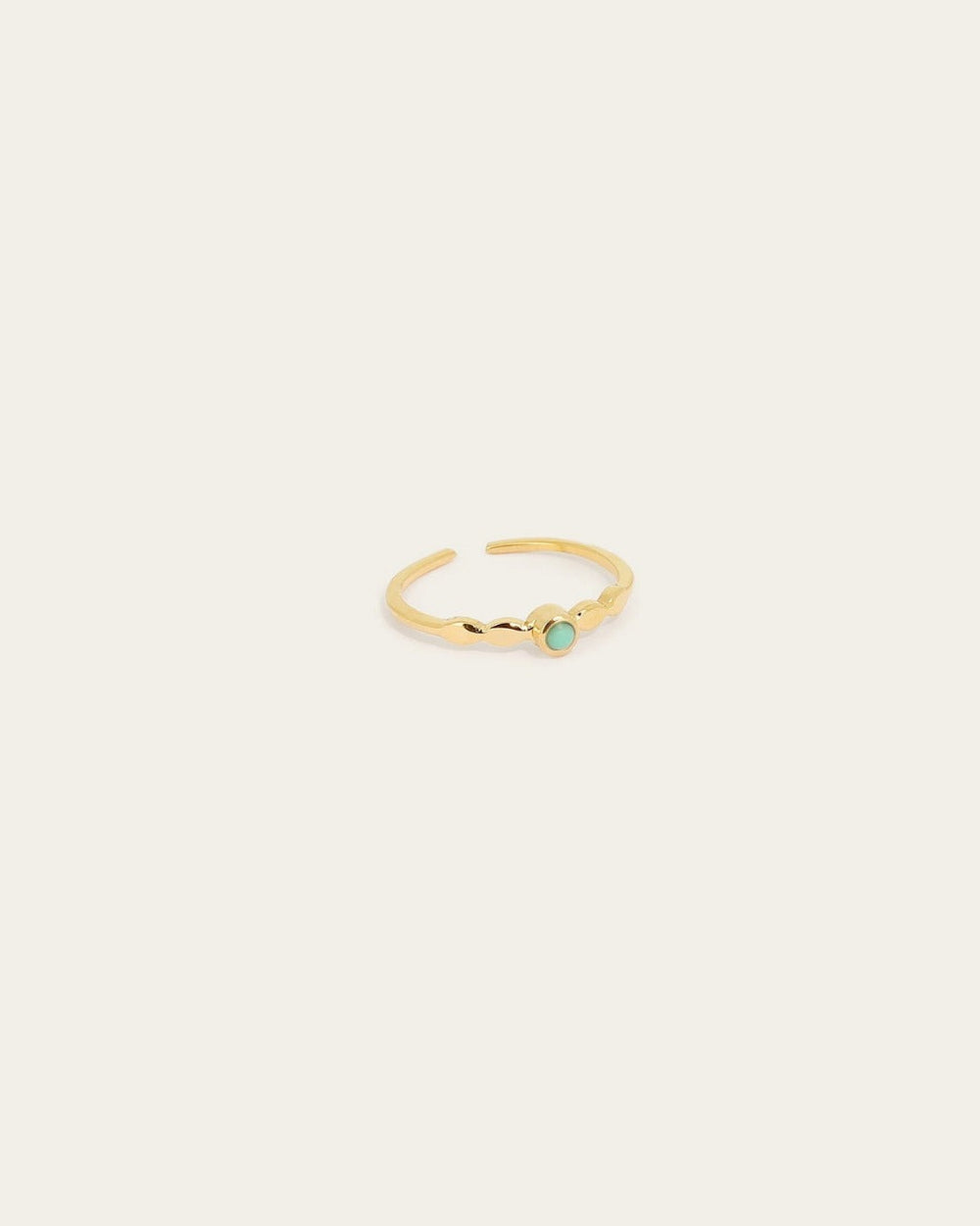 Bague Allister (Acier doré)
