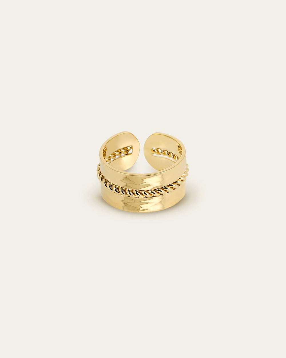 Alami Ring (Gold-plated steel)