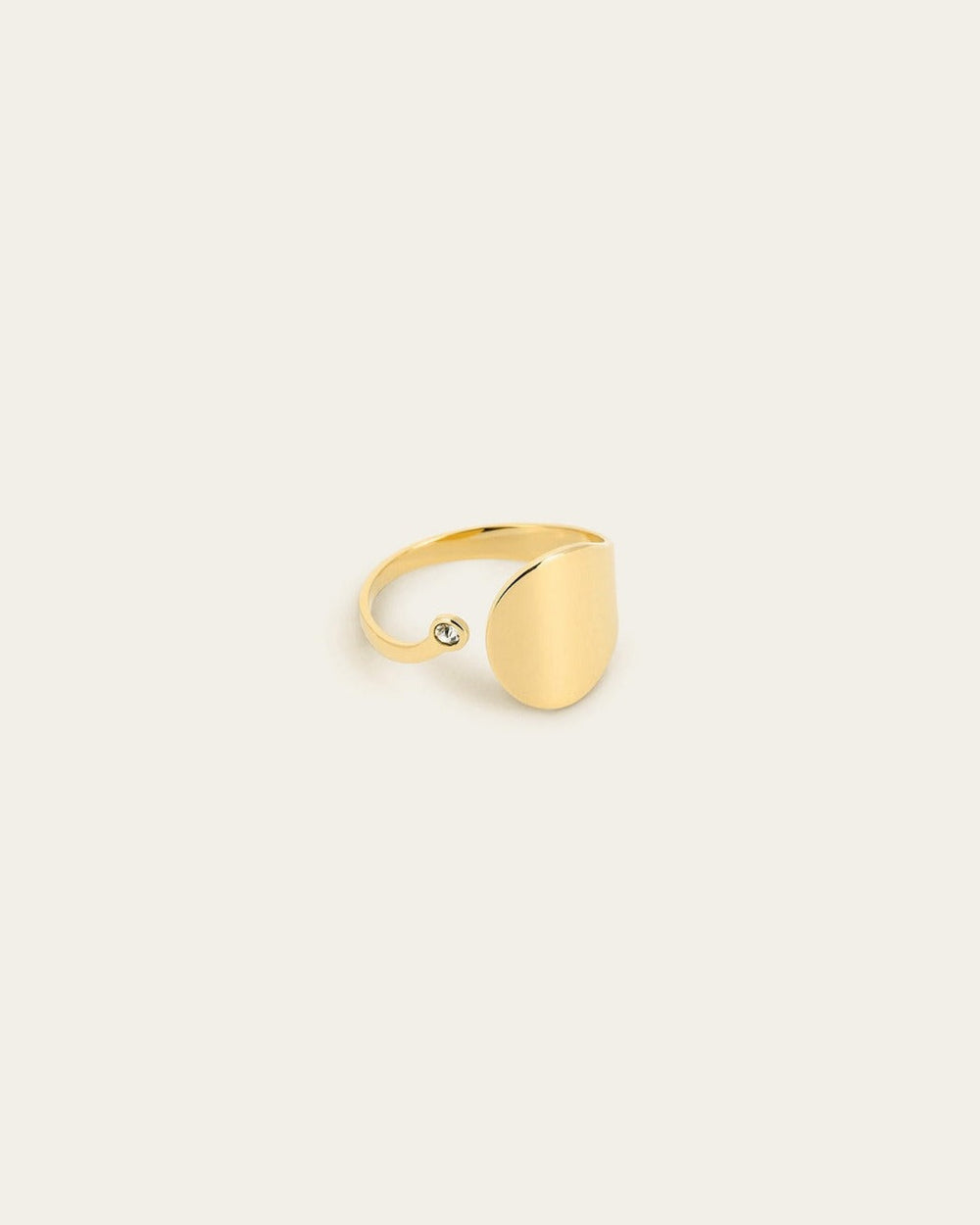 Bague Altesse (Acier doré)