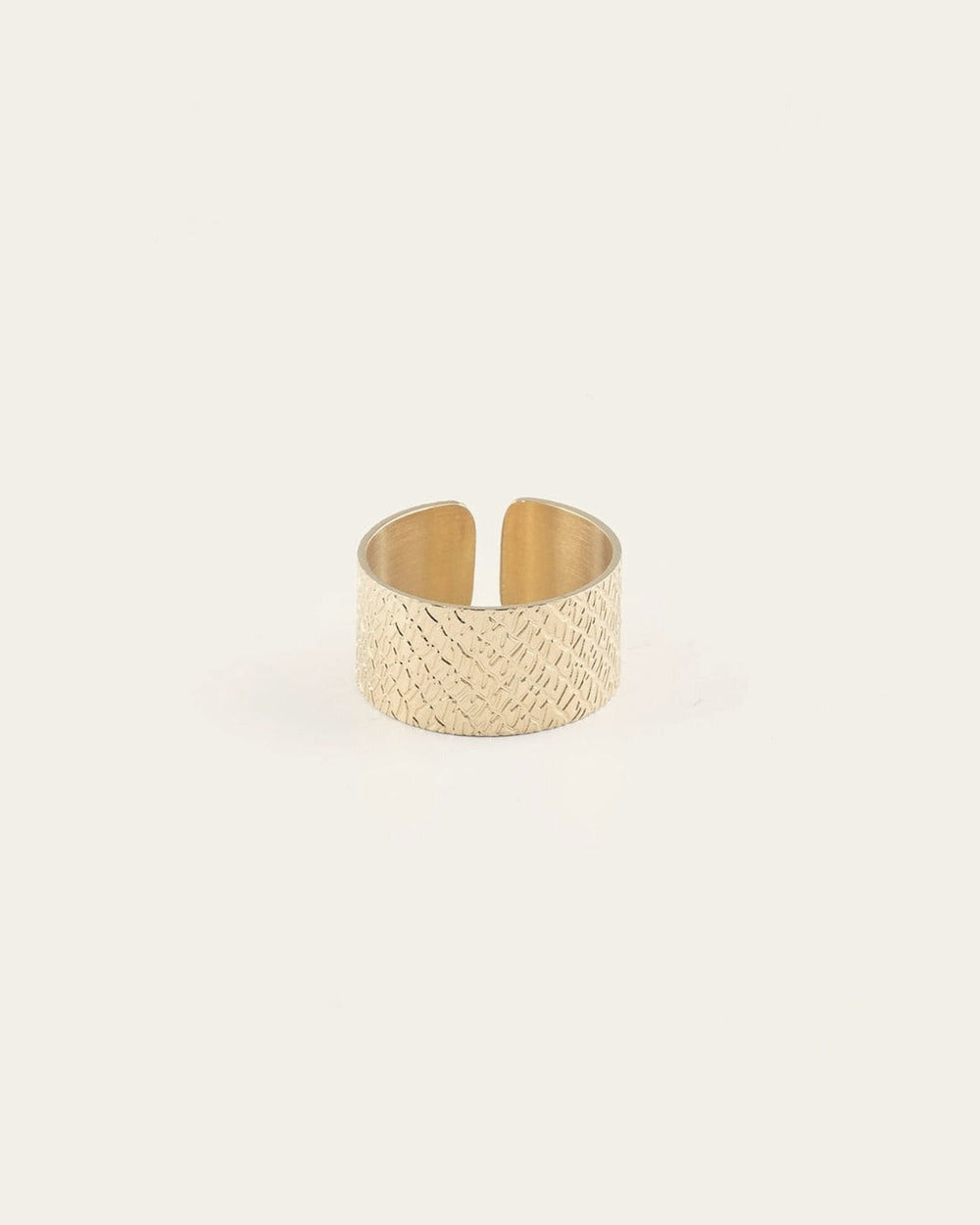 Bague Athena (Acier doré)