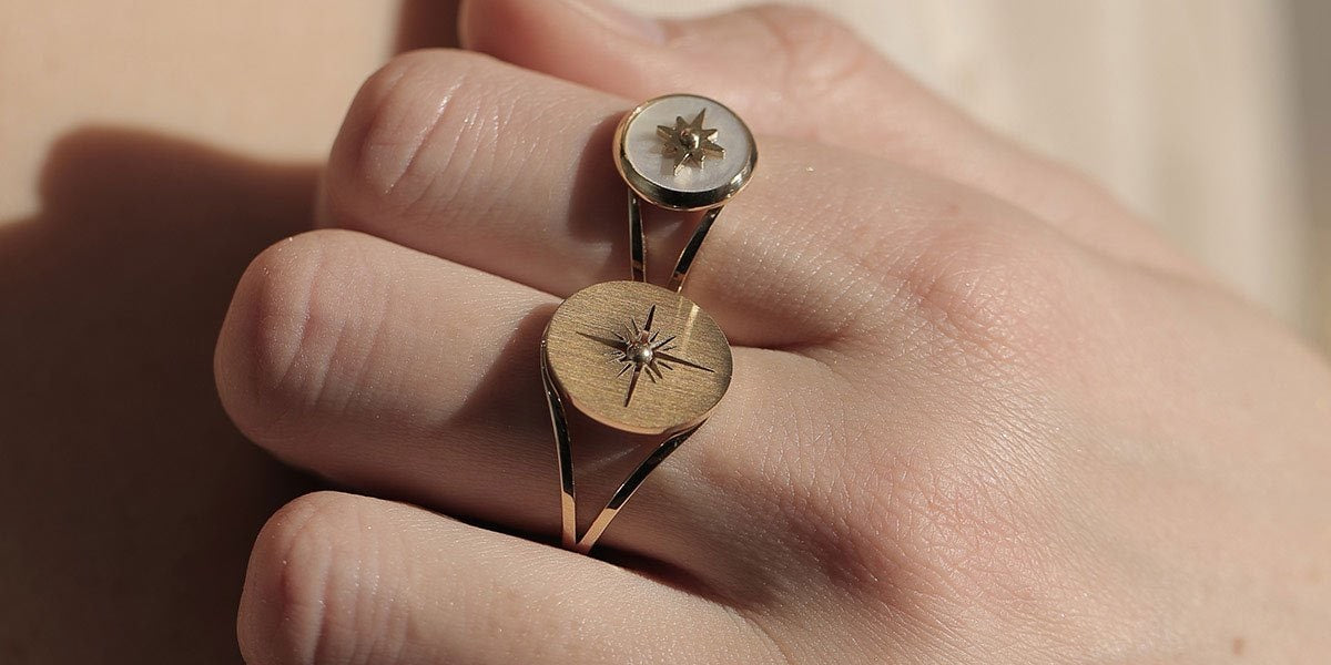 Bague médaille 2025 acier