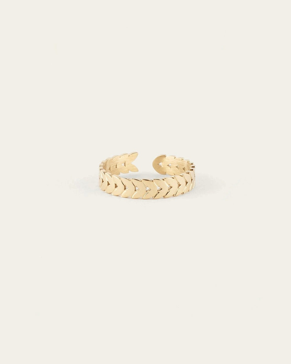 Bague Buzios (Acier doré)