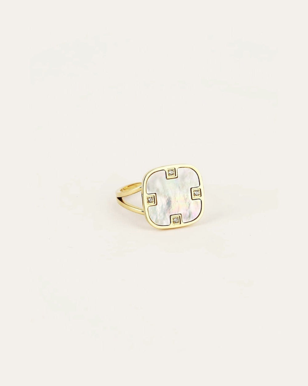 Bague Cardi (Acier doré)