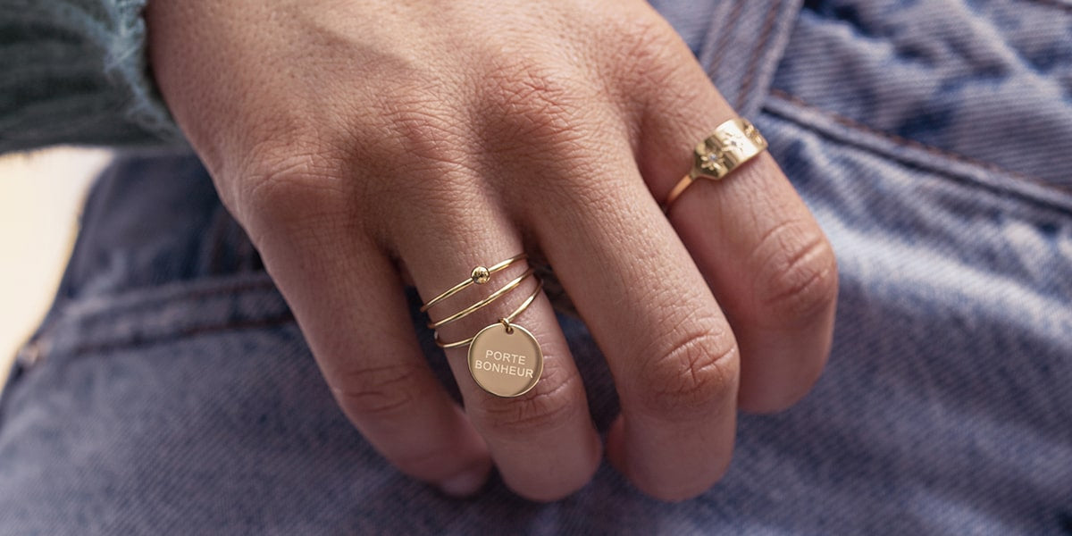 Lassie Ring (Gold-plated steel)