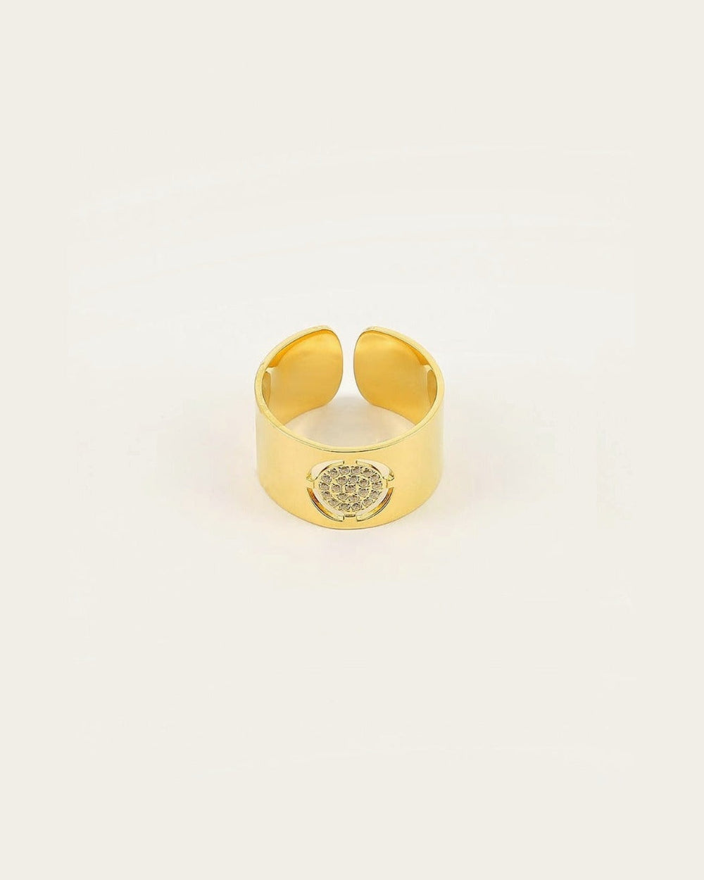 Bague Parker Jones (Acier doré)