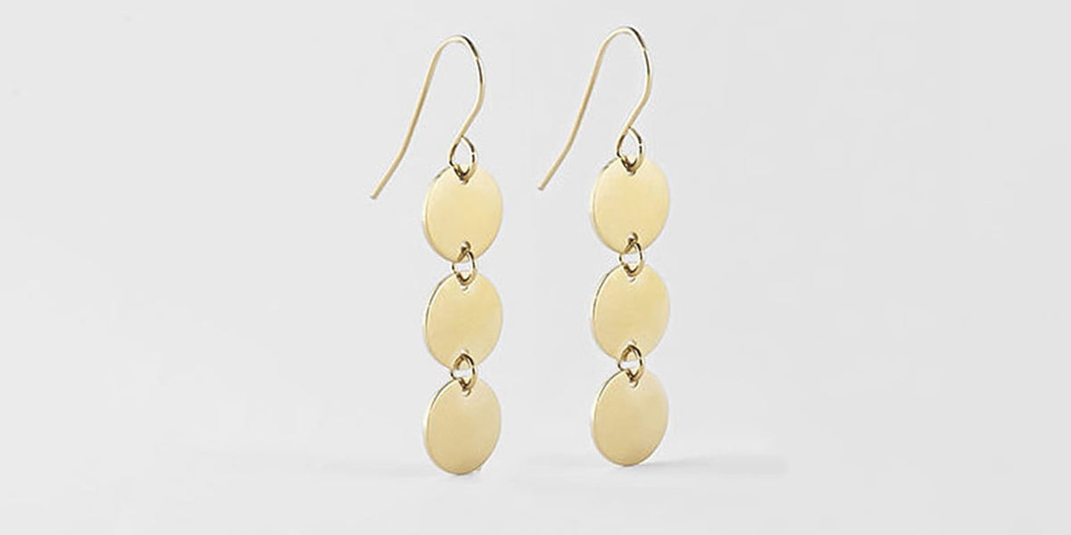 Boucles D'oreilles Clips PIERRE CARDIN Vintage - Haute Couture - Bijoux Occasion