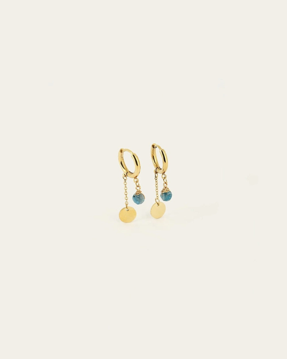 Boucles d'oreilles Josephine (Acier doré)