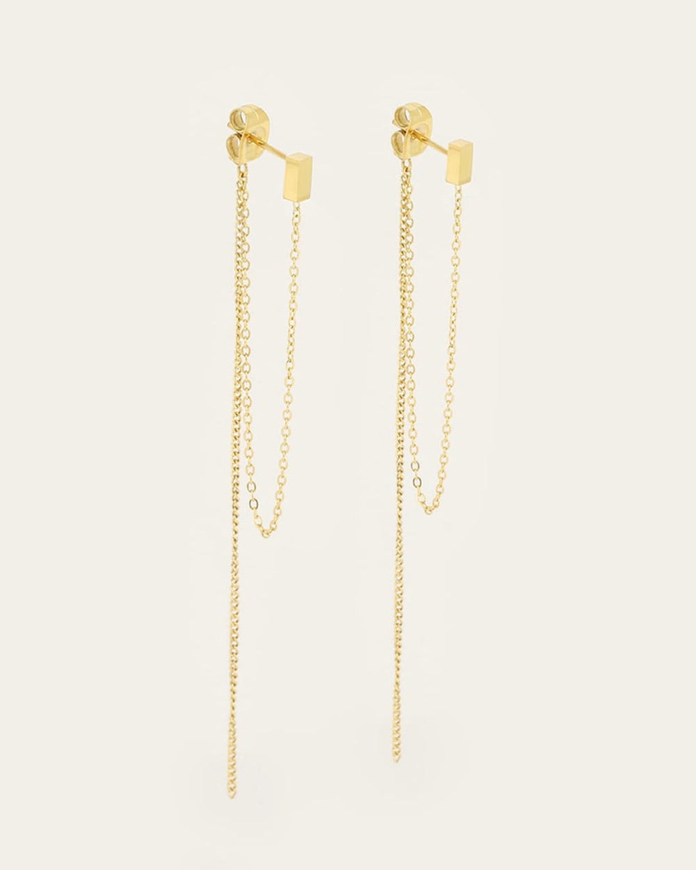 Keten Earrings (Gold-plated steel)