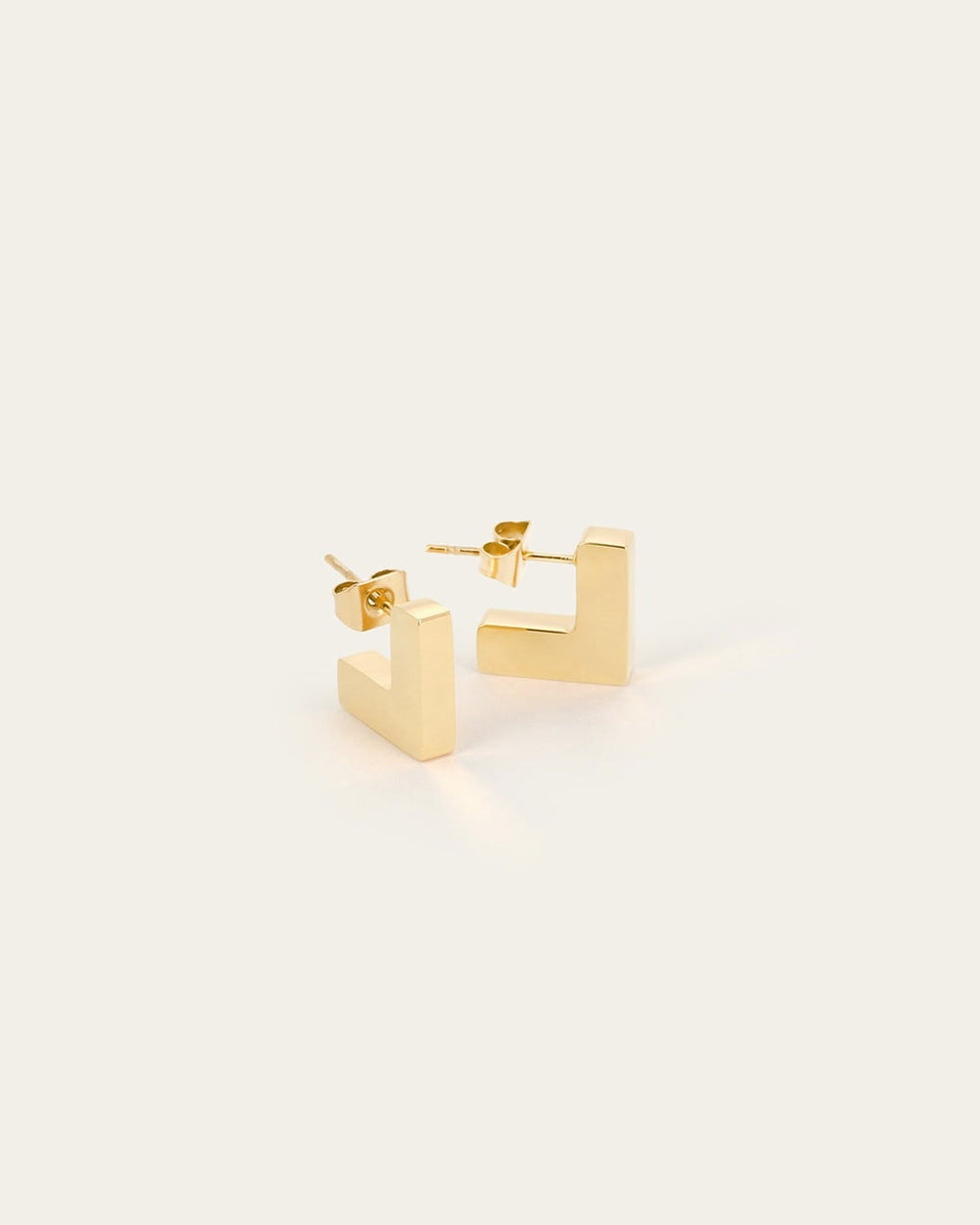 Mini Noon Earrings (Gold-plated Steel)