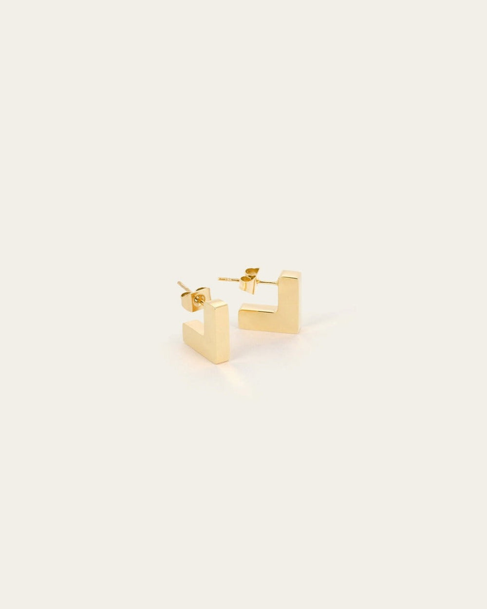 Mini Noon Earrings (Gold-plated Steel)