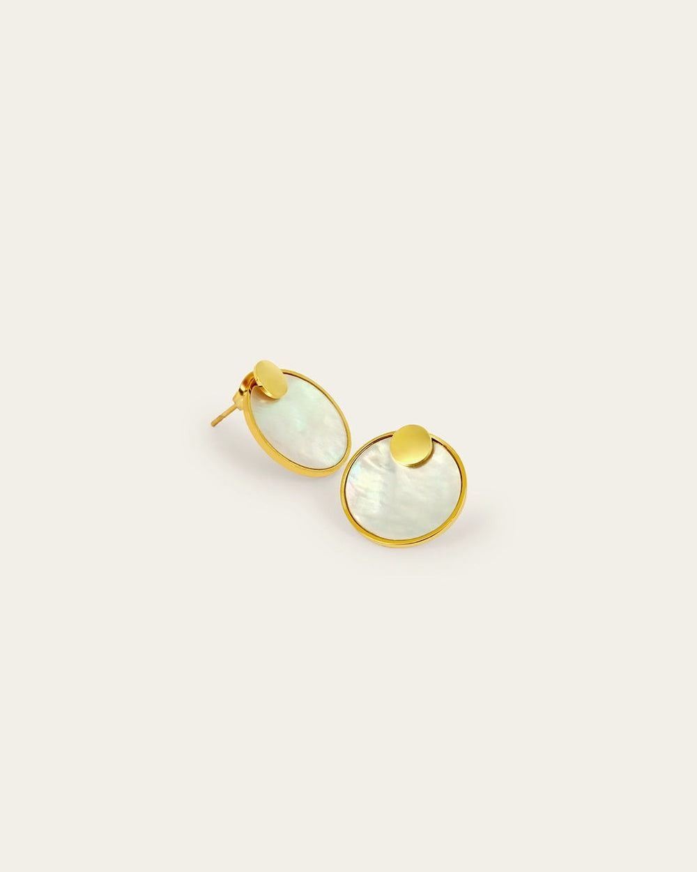 Moon Earrings (Gold-plated steel)