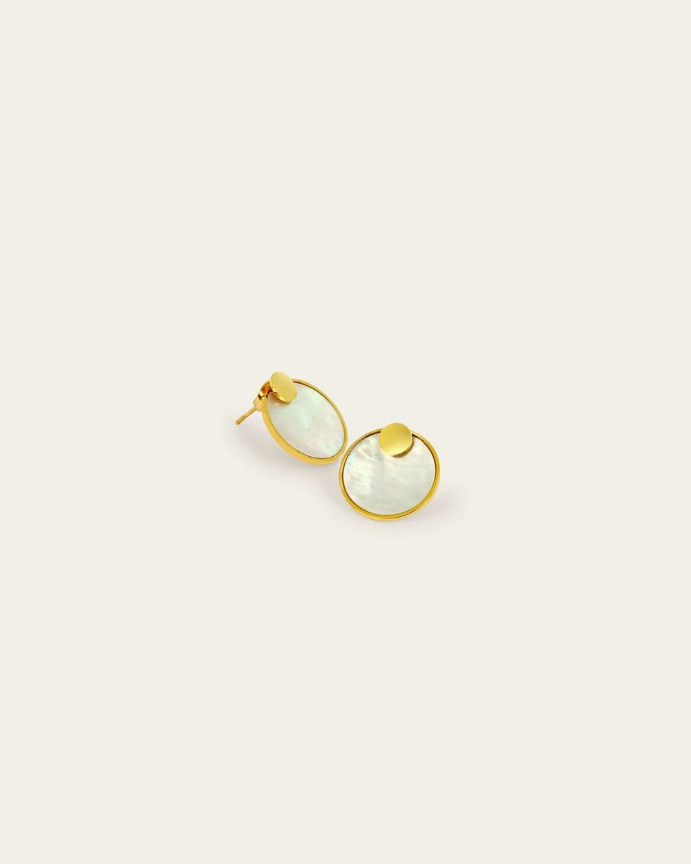 Moon Earrings (Gold-plated steel)