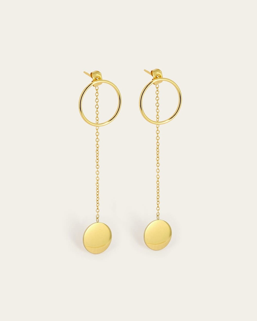 Yvonne Earrings (Gold-plated steel)