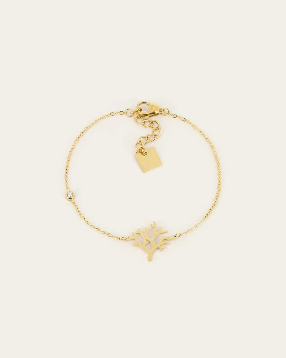 Bracelet Arbol (Acier doré)