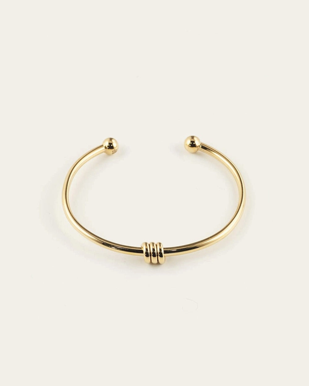 Bracelet Jonc Pei (Acier doré)