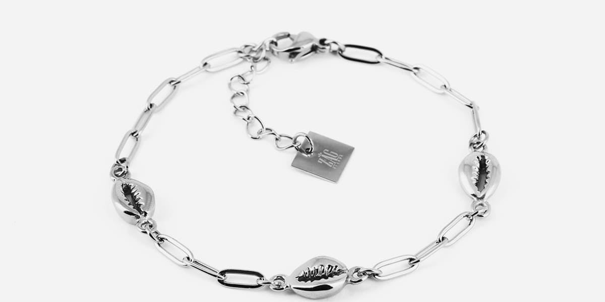 Bracelet élastique doré Zag Bijoux Inaka Zag Bijoux SBR16159DCFE