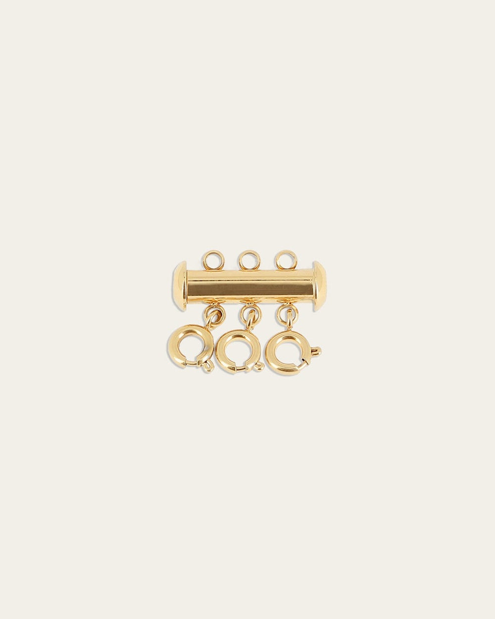 Attache multi colliers (Acier doré)