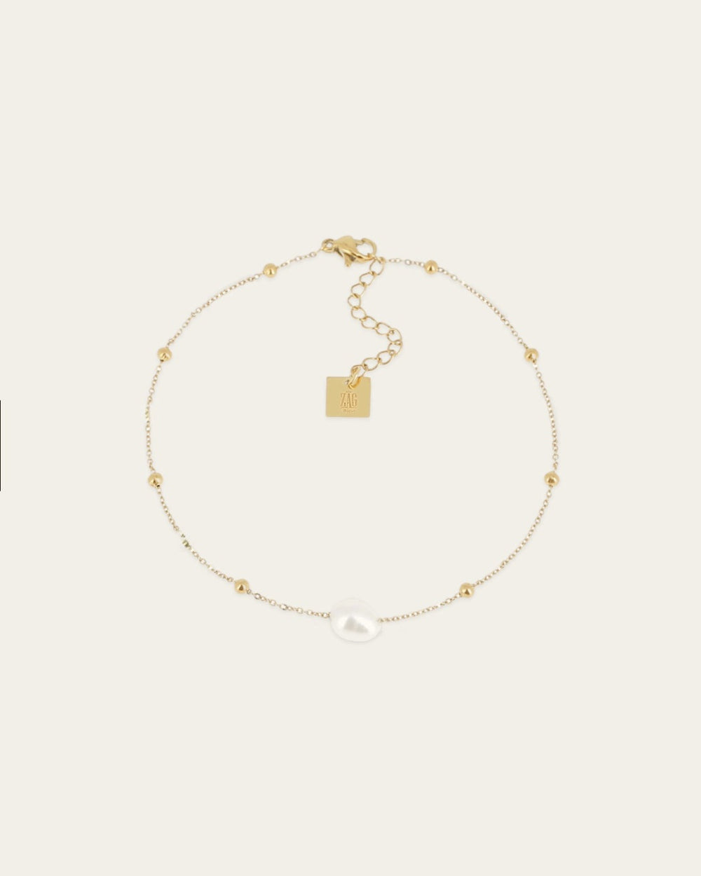 Olbia Ankle Chain (Gold Steel)