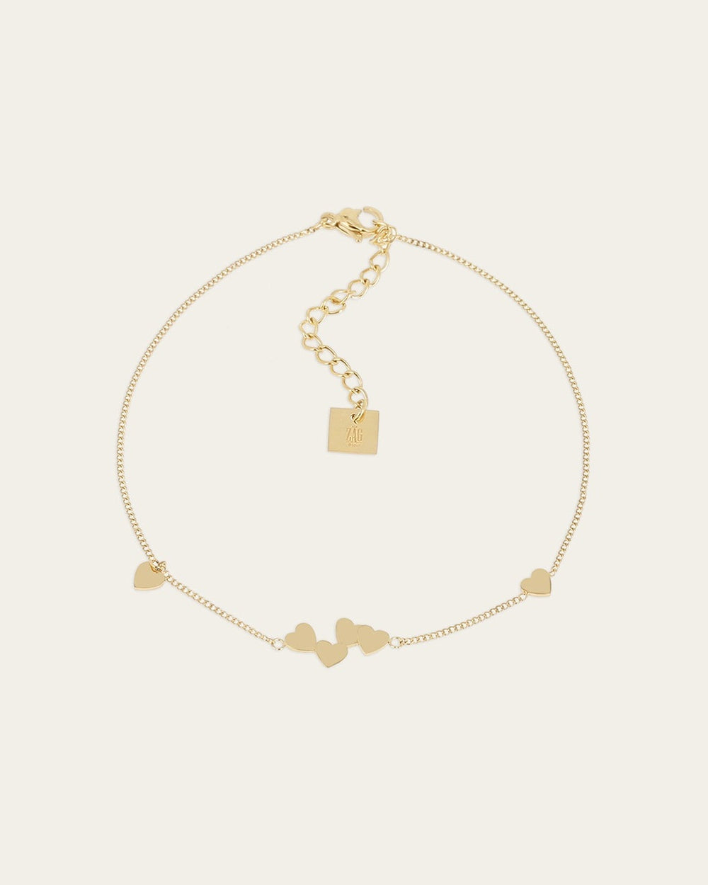 Arisa Anklet (Gold-plated Steel)