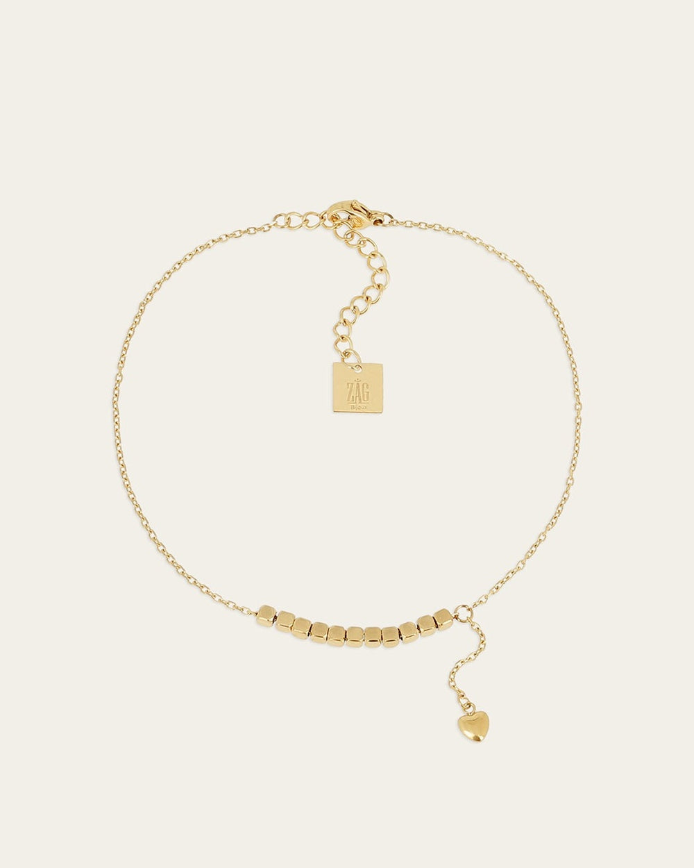 Siaggia Anklet (Gold-plated steel)