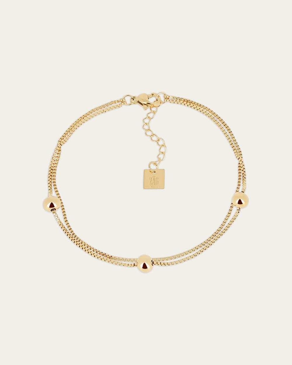 Barletta Anklet (Gold-plated steel)