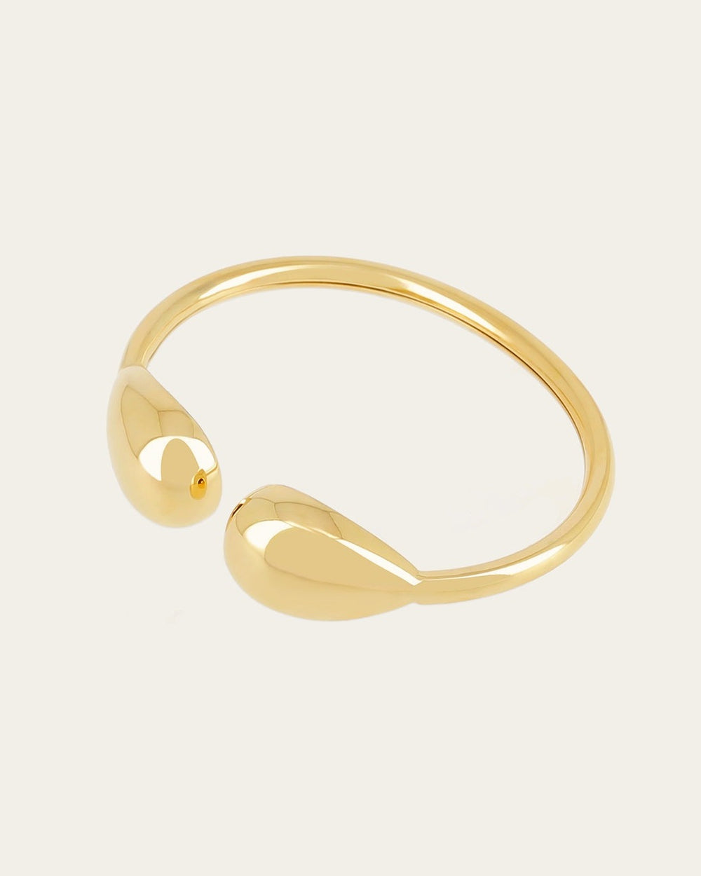 Bracelet Jonc Teru (Acier doré)