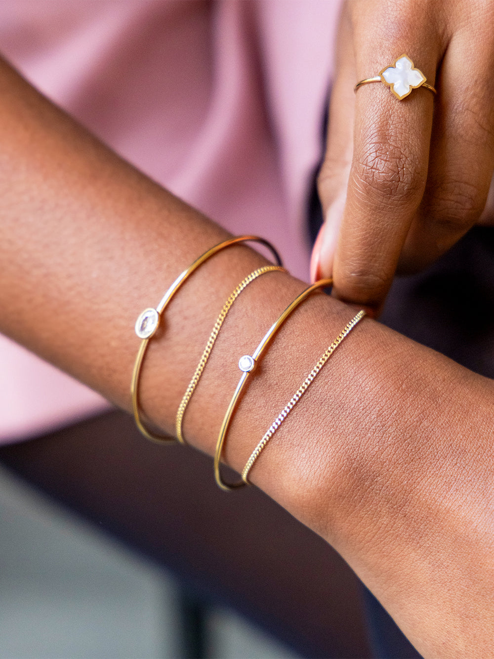 Lionel Bangle Bracelet 