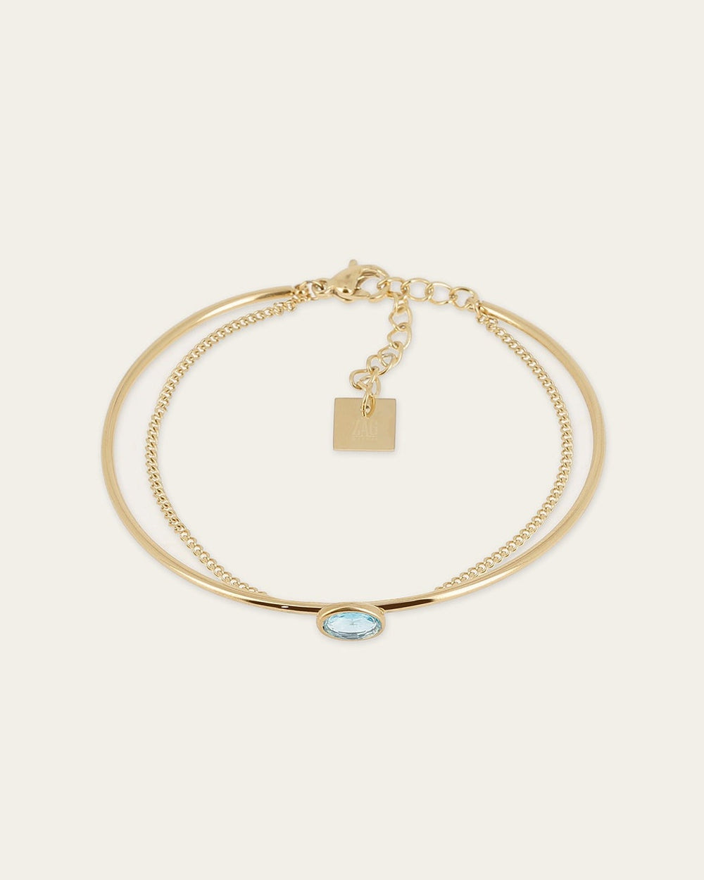 Bracelet Jonc Ricci (Acier doré)