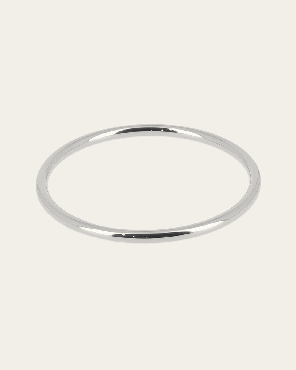 Icy Bangle Bracelet (Steel)