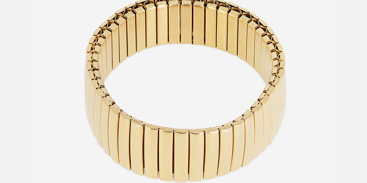 Bracelet Jonc Timea (Acier doré)