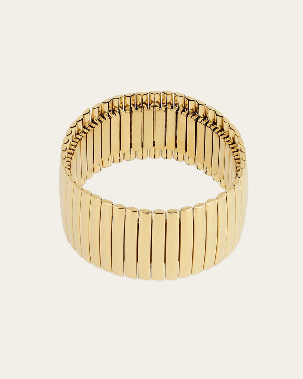 Bracelet Jonc Wilona (Acier doré)