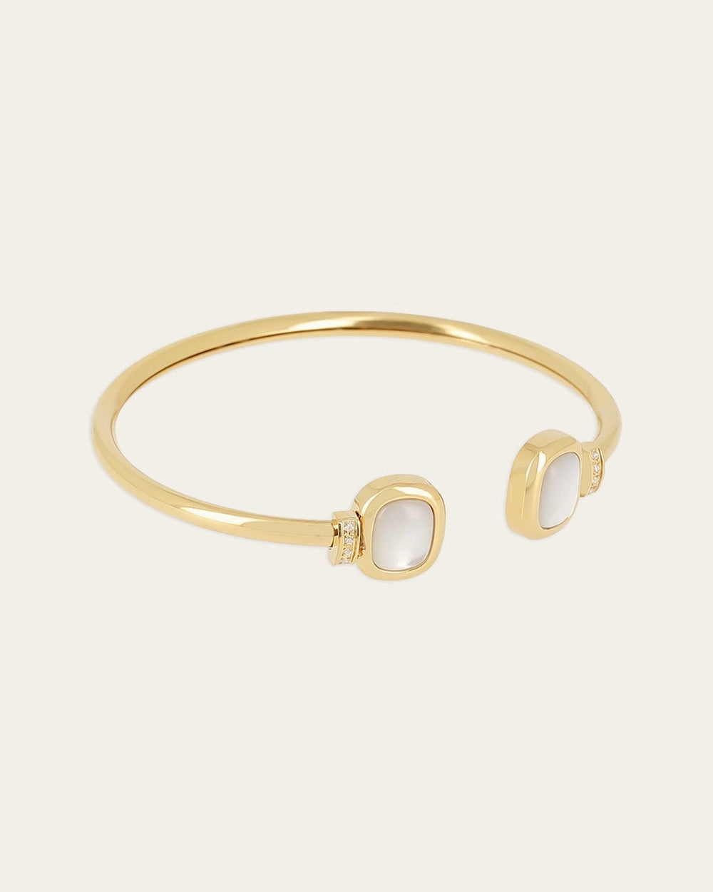 Bracelet Jonc Carlotta (Acier doré)