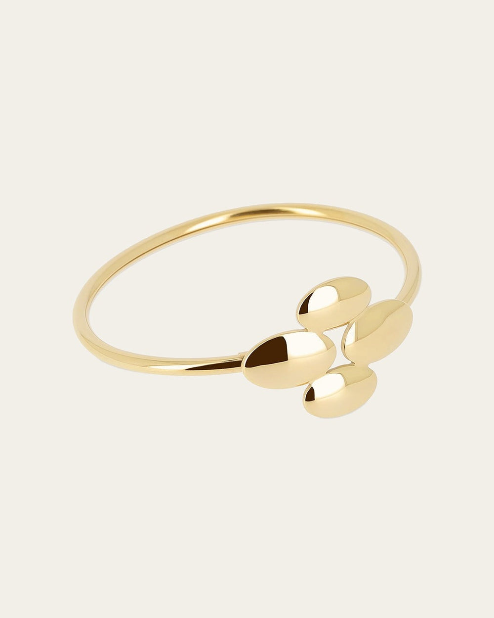 Bracelet Jonc Moebi (Acier doré)