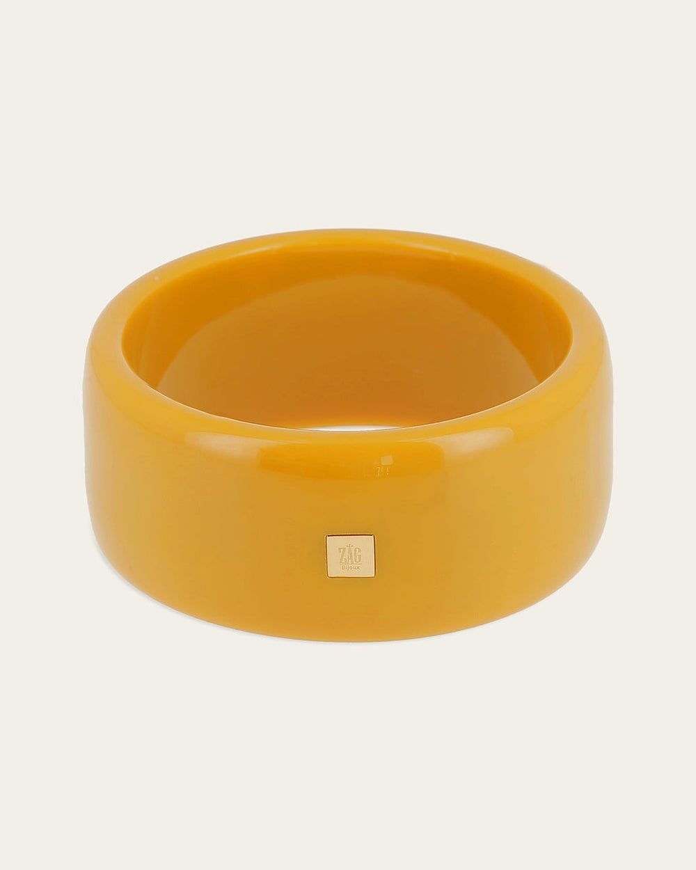 Lisbonne Bangle (Gold-plated Steel)