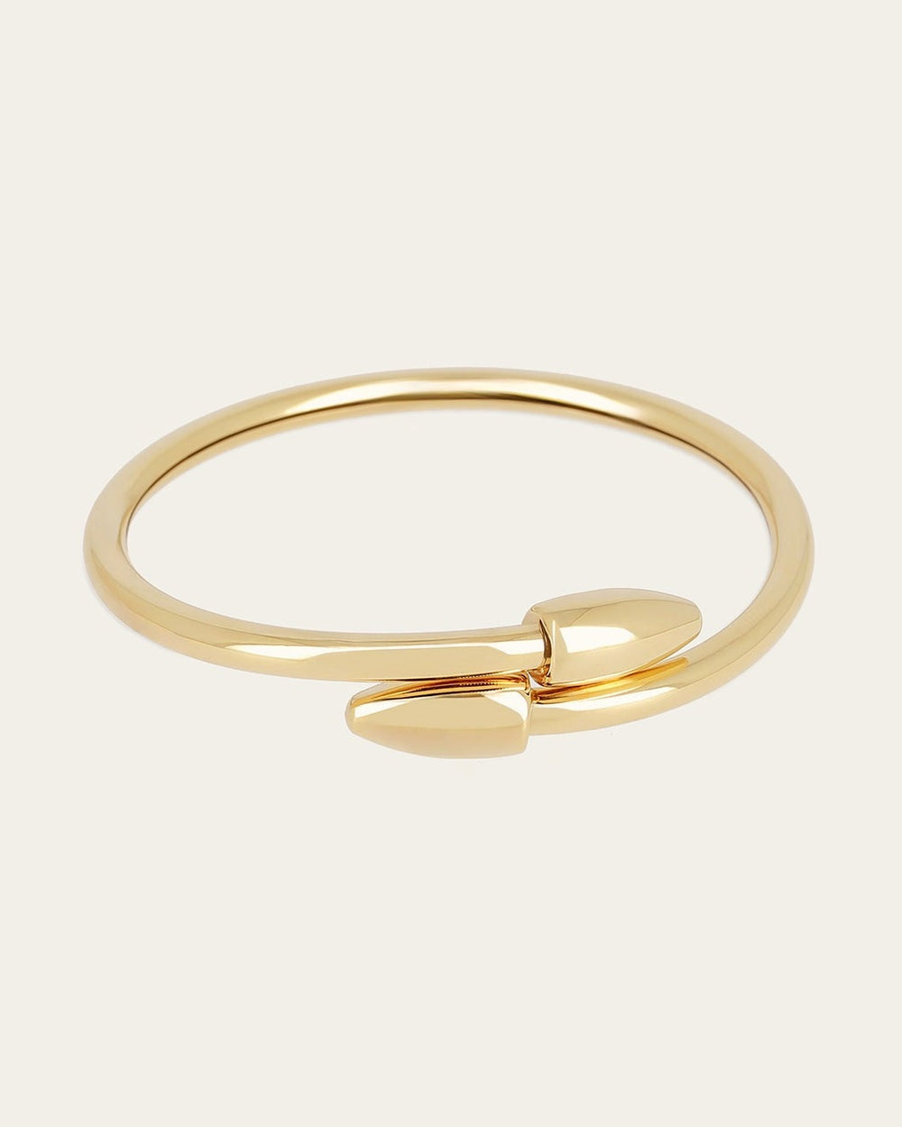 Venaco Bangle (Gold-plated steel)
