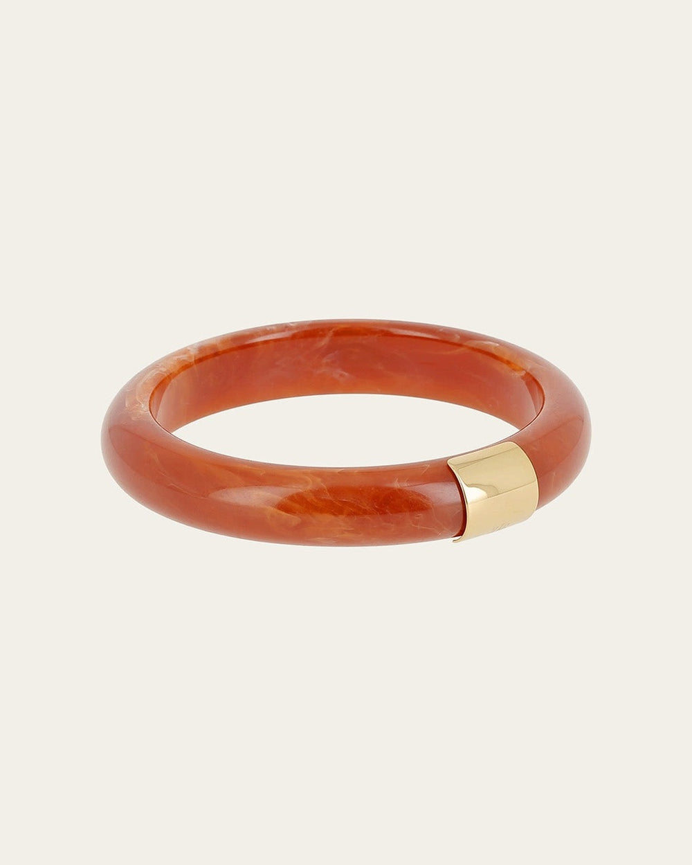 Brasilia Bangle (Gold-plated steel)