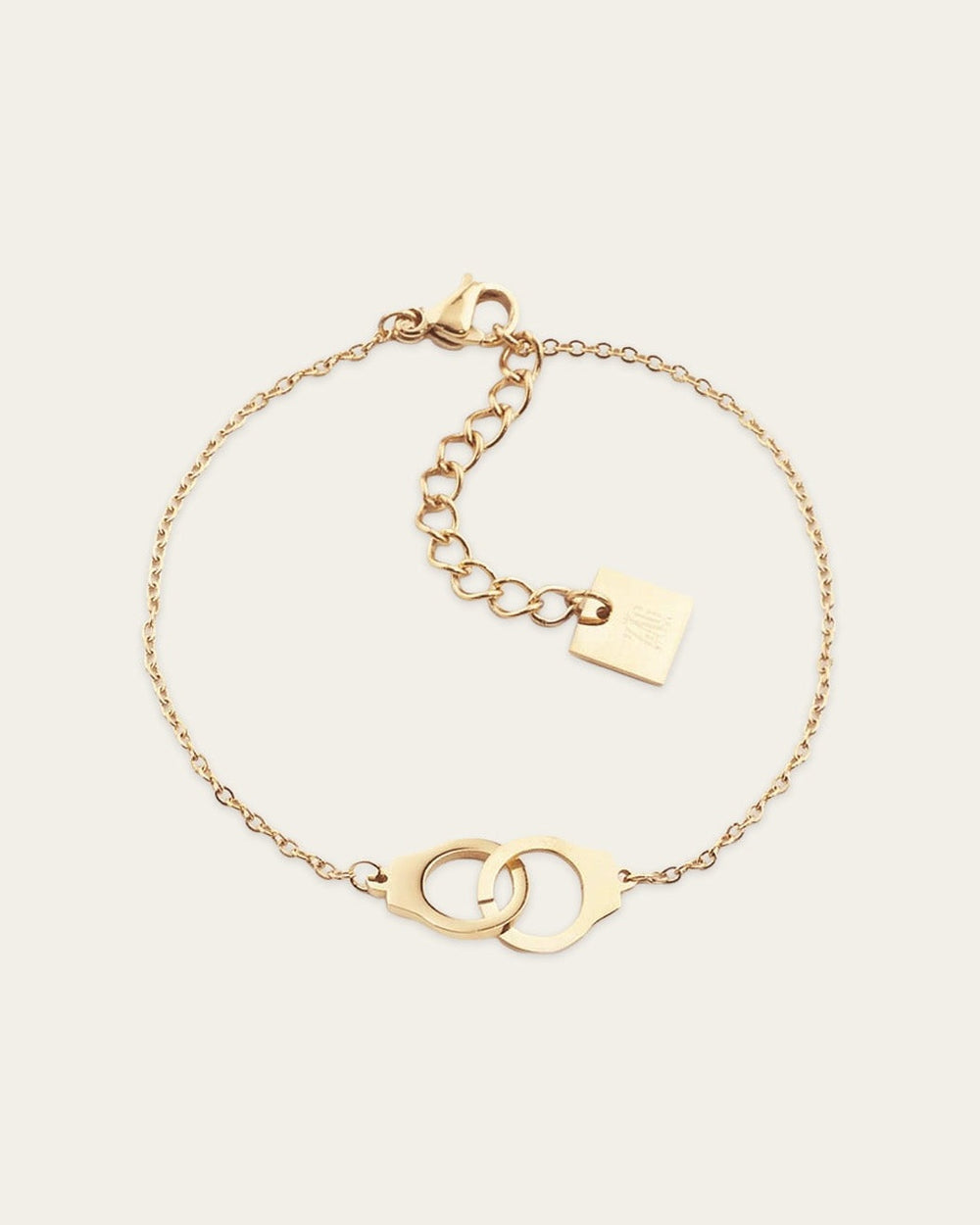 Cuff Bracelet (Gold-plated steel)