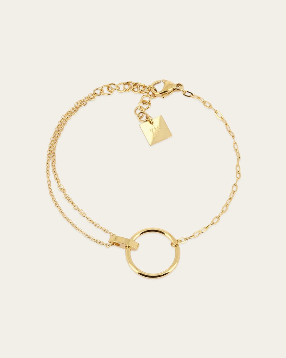 Mini Piplette Bracelet (Gold-plated steel)