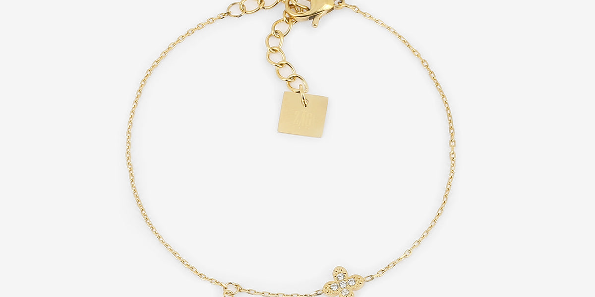 Amaé Bracelet (Gold-plated Steel)