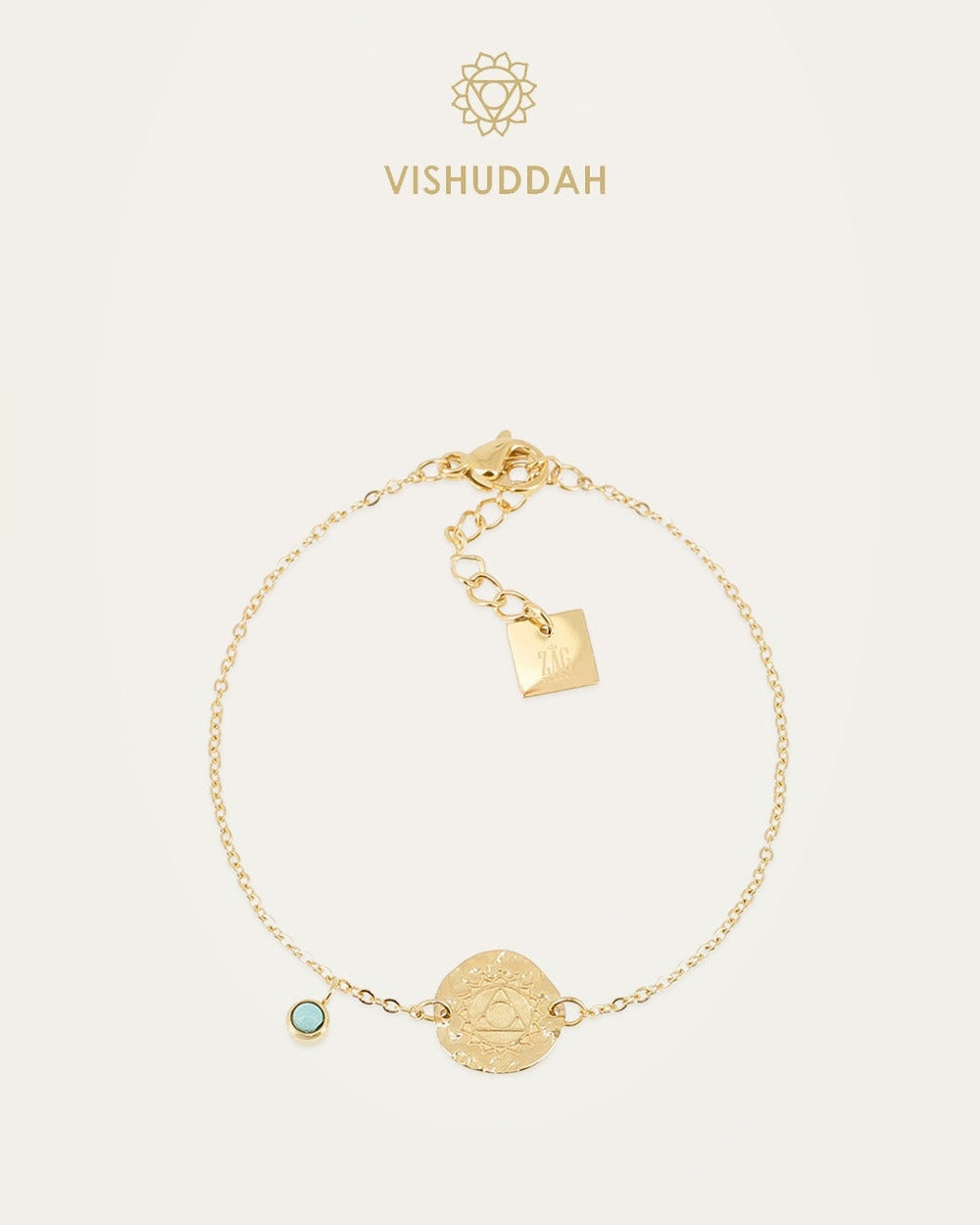 Vishuddah Bracelet (Gold-plated steel)