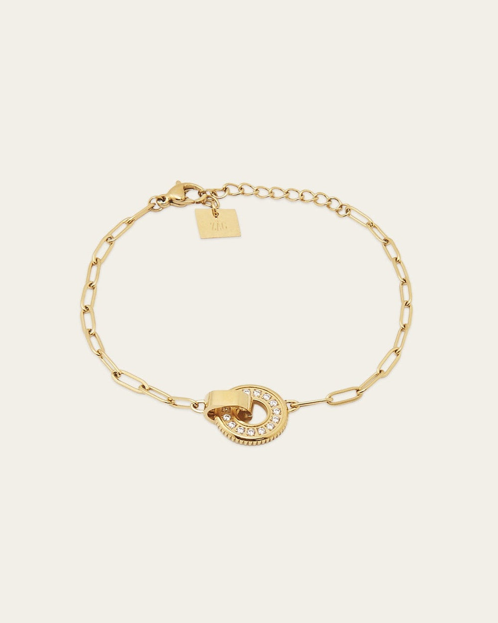 Bracelet Inaya (Acier doré)