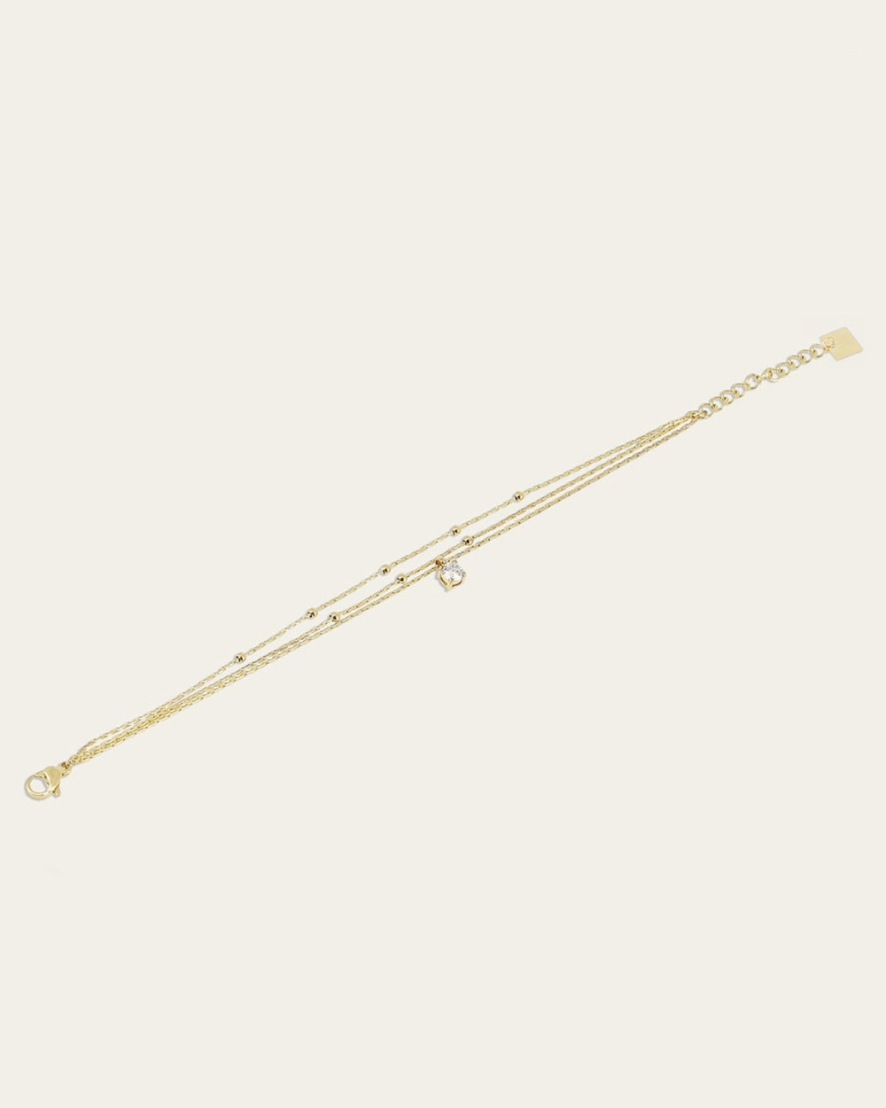 Bracelet Radieux (Acier doré)