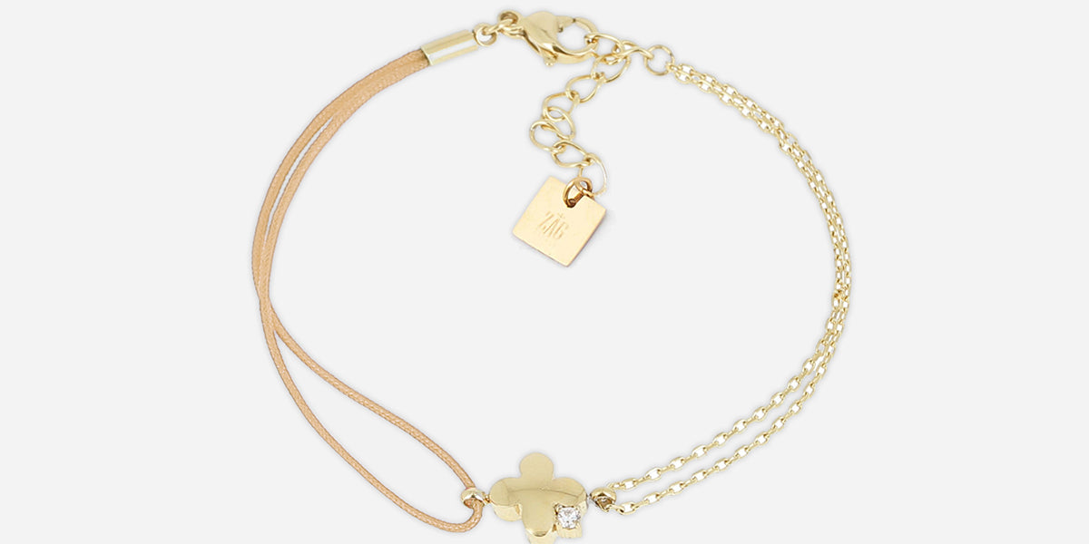 Bracelet Lyric (Acier doré)