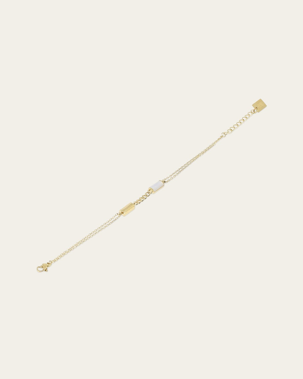 Bracelet Cannelle (Acier doré)