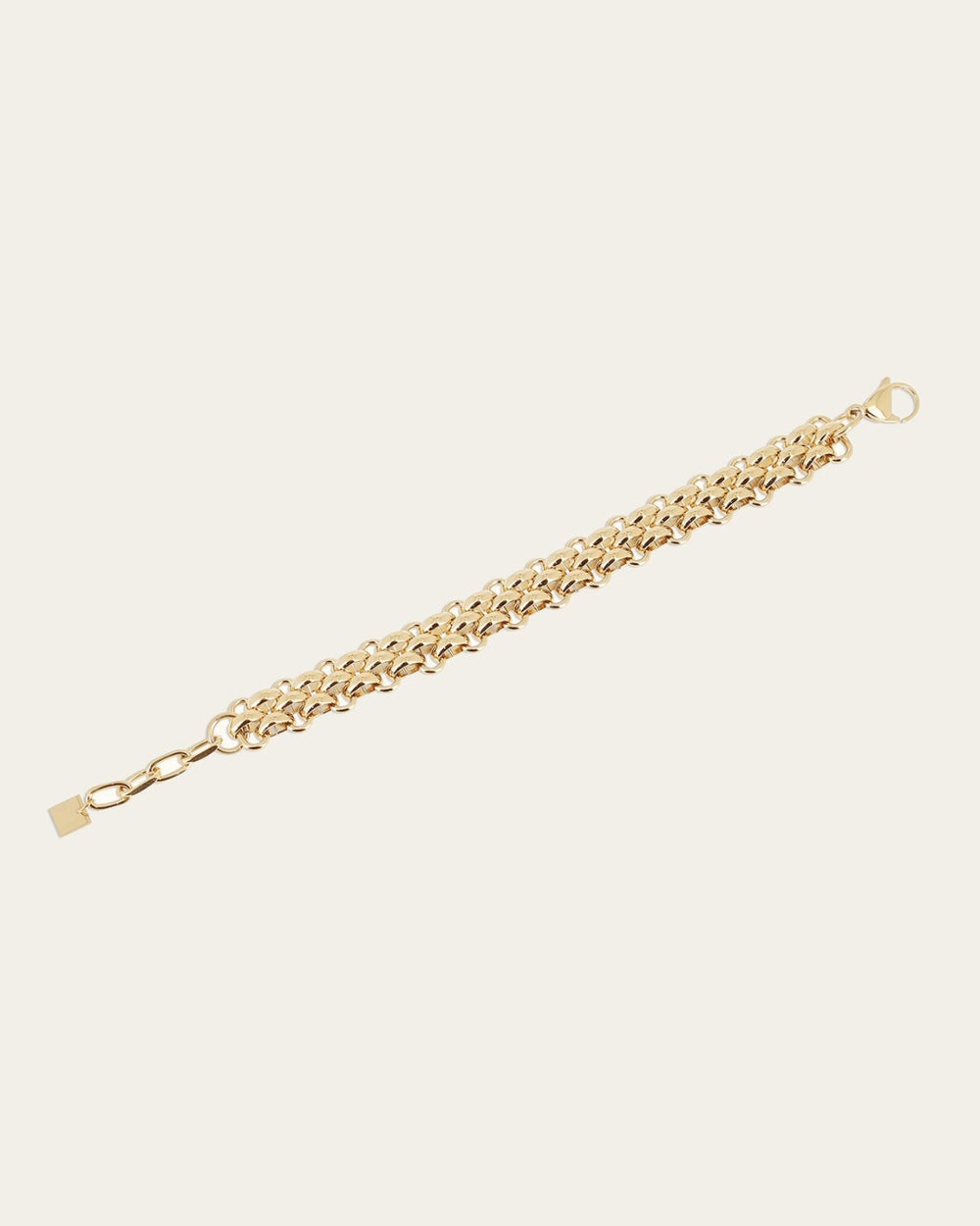 Axelle bracelet (Gold-plated steel)
