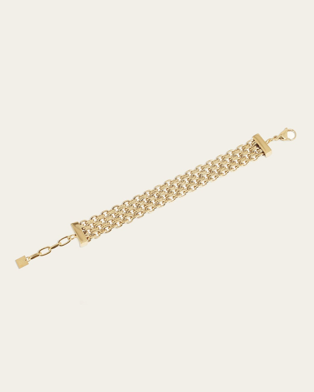 Accolade bracelet (Gold-plated steel)