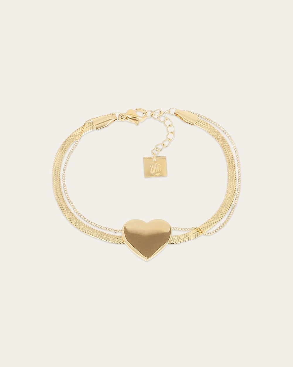 Juza Bracelets (Gold-plated Steel)