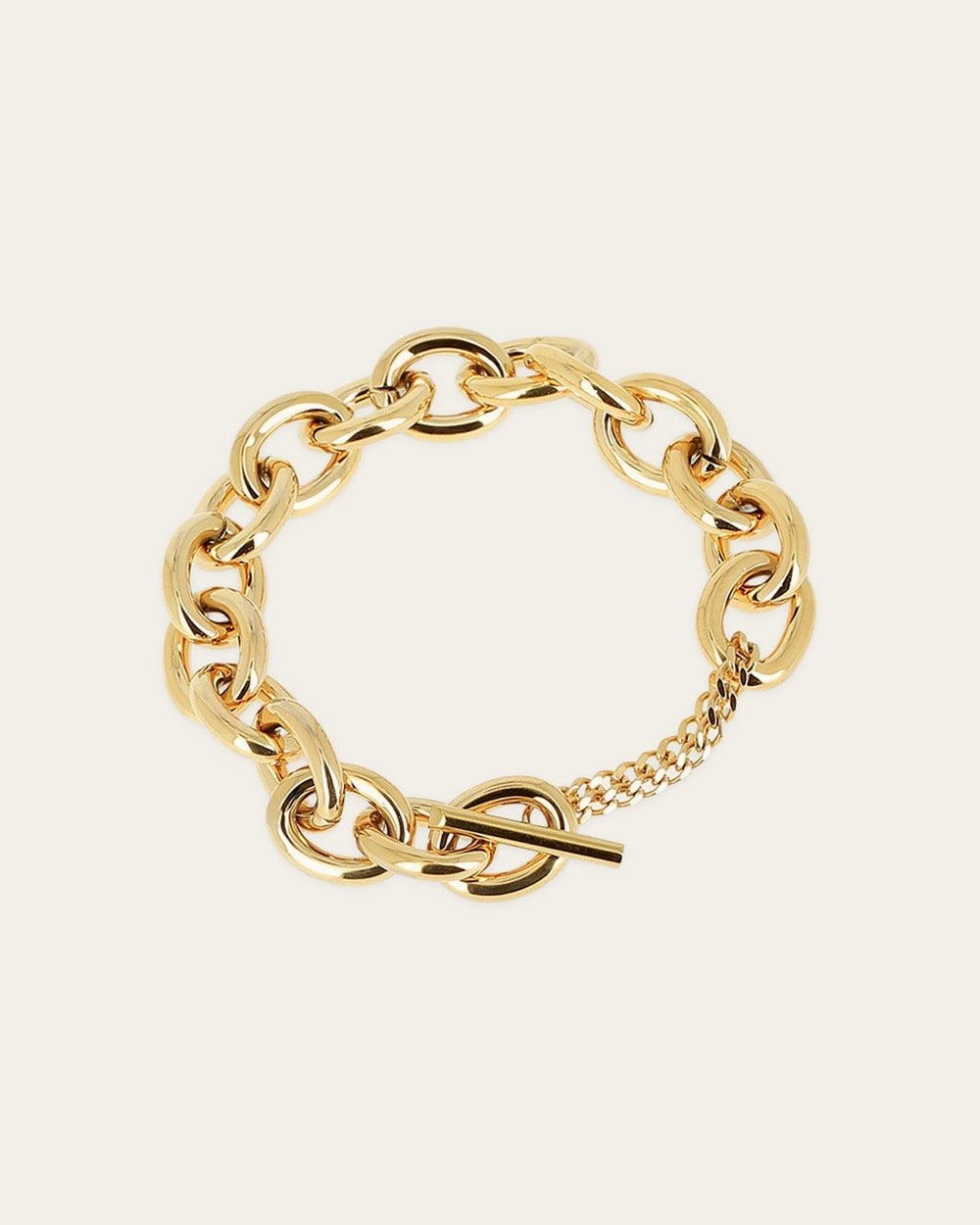 Ecume Bracelet (Gold-plated Steel)