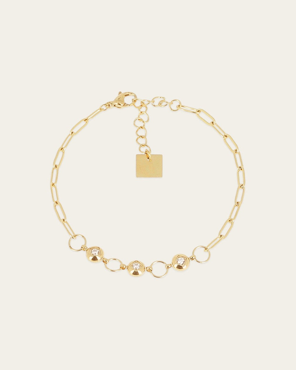 Bracelet Enia (Acier doré)